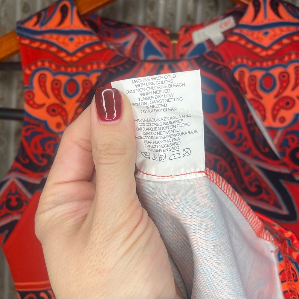 Gianni Bini Cut-Out Print Mini Dress - Size XS - Picture 7 of 9